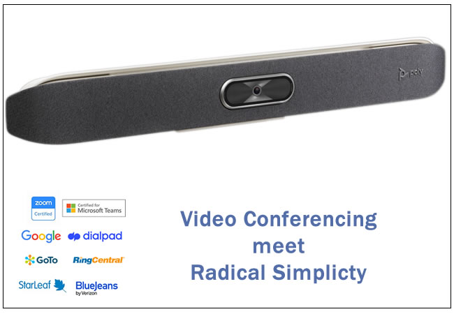 Poly Studio X50 Video Conference Bar