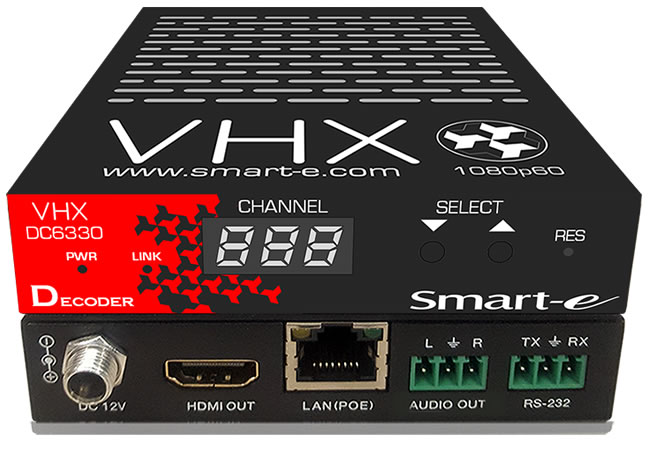 AVoIP Decoder for HDMI, audio 1920x1200